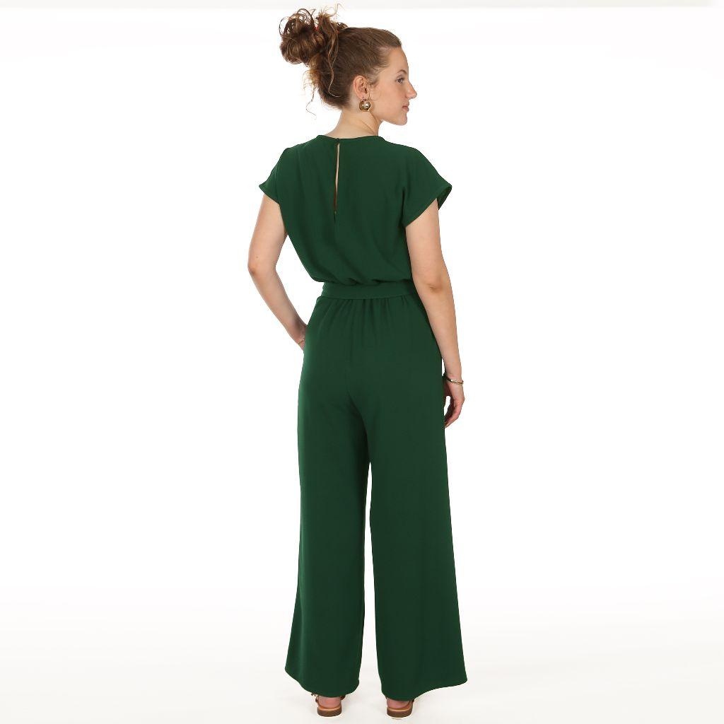 Papierschnittmuster luftiger Jumpsuit Frau Jula XS-XXL